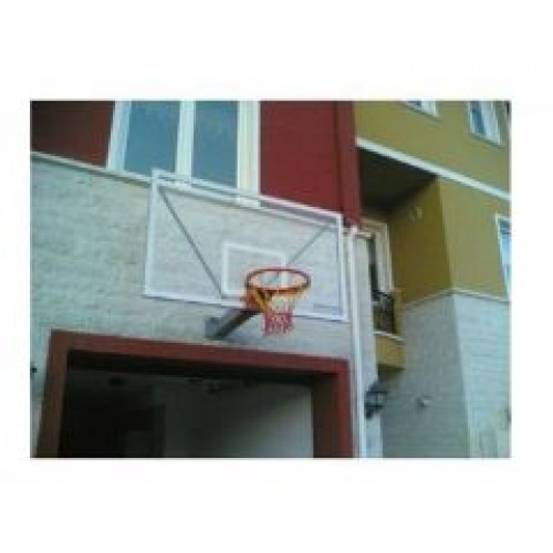 Basketbol Potası Duvara Montaj Sabit 10 mm Cam