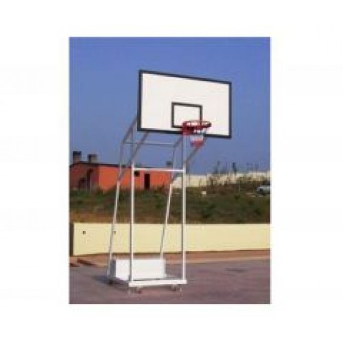 Basketbol Potası 4 Direk Tekerlekli Fiber Panya