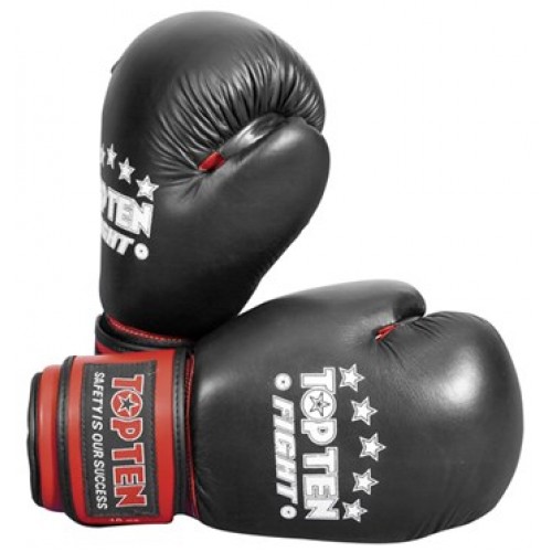 TOP TEN Fight 10 Oz Gloves genuine leather