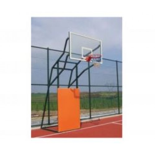 Basketbol Potası 4 Direk 15mm Cam Panya