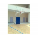 Basketbol Potası 4 Direk Tekerlekli 10mm Cam Panya