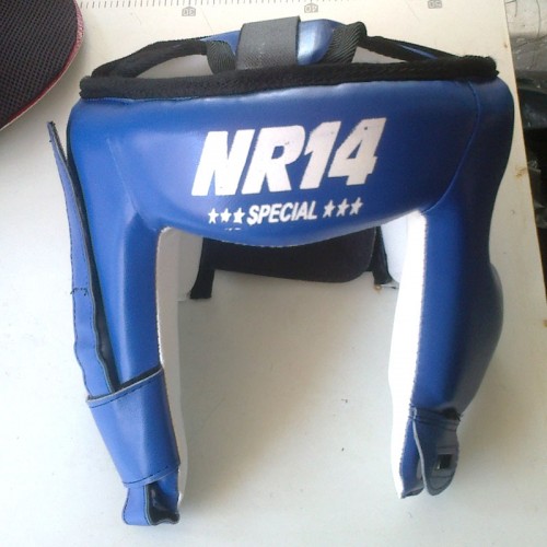 Kick Boks Kaskı Mavi NR14