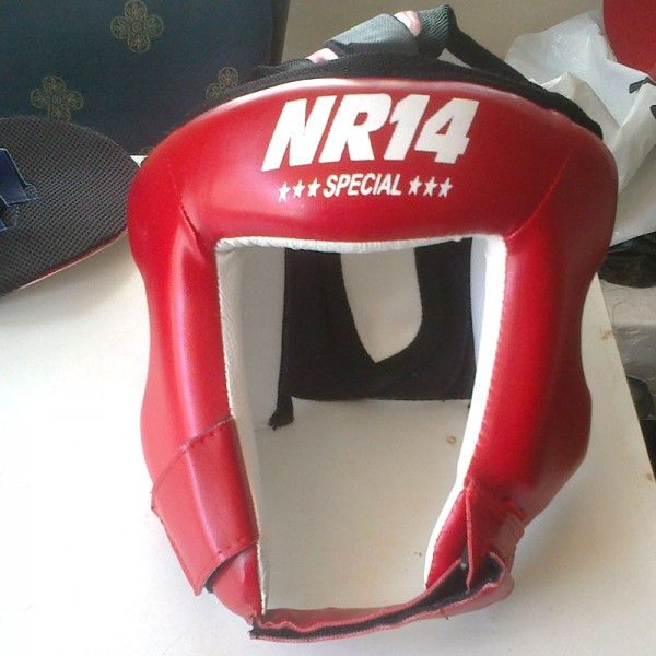 Kick Boks Kaskı Kırmızı  NR14