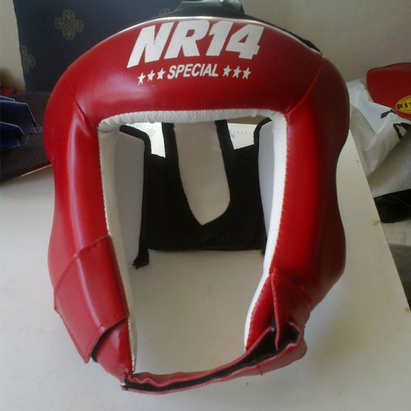 Kick Boks Kaskı Kırmızı  NR14